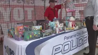 Panama City Beach Police Cops 'n Kids toy drive continues