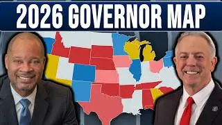 The 2026 Governor Elections Predictions Map for October 2nd, 2025