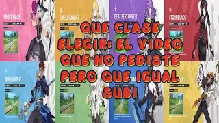 3 DIAS PARA EL LANZAMIENTO Y DEBES SABER QUE CLASE ELEGIR EL VIDEO BLUE PROTOCOL: STAR RESONANCE