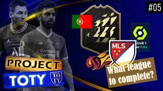 INSANE TOTW PACKED!!! WHICH LEAGUE SBC IS THE BEST?!? Project TOTY #05 | FIFA 22 Ultimate Team