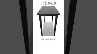 Bar Table Brown