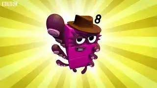 Numberblocks | Eight is Never Late 🕘 | Back to School 🏫📚 | Educational | Learn to Count reversed