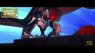 Star Wars: The Clone Wars: The Malevolence travels to the Medical Station (CN)