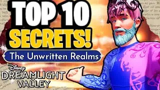 10 HIDDEN FEATURES You May Have Missed! [The Unwritten Realms] | Dreamlight Valley: Storybook Vale