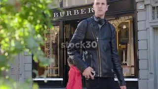 Burberry Store Near Covent Garden In London, UK