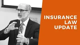 Annual Update on Developments in Insurance Law - MCLE BY BHBA