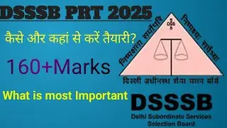 DSSSB #prtpedagogystrategy Prt exam strategy2025#prt2025#PRTstrategy#Teacherexam#studytips ..