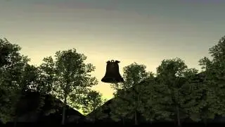 La cloche de p&acirc;que (micro video 3d) THE EASTER BELL