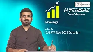 Leverage. ICAI RTP Nov 2019 Question.