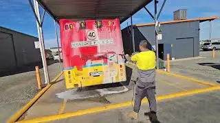 Bus - Touchless Cleaning Demonstration