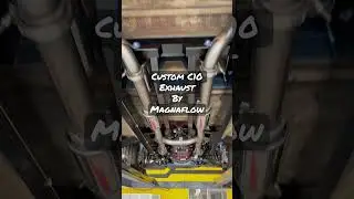 Magnaflow custom exhaust on my 1968 C10 #c10 #1968c10