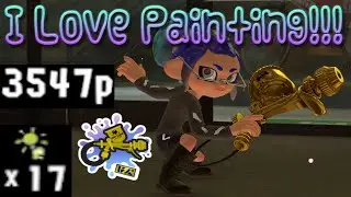 Winning in X Rank by ONLY Painting (Splatoon 3 - 3000 XP+)