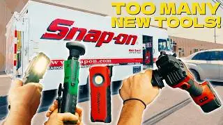 Loads of NEW Tools on the Snap-on Truck