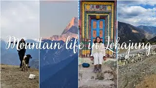 First snowfall in Lohajung || Mountain life in Uttarakhand ❄️🏔😁