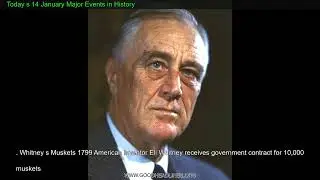 Today s 14 January Major Events in History