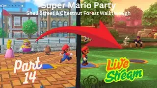 Super Mario Party - Challenge Road - Shell Street & Chestnut Forest (Part 14)