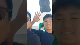 seniors couple vlog Goes to Seven Magic Mountains Las Vegas Nevada USA Summer 2025.