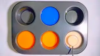 Colour mixing art | ASMR & COLOR&rsquo;S MIX  | Colour mixing game | Colour mixing combination | 