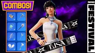 BEST ROCKSTAR LISA Skin Combos (SEASON 12 MUSIC PASS!)