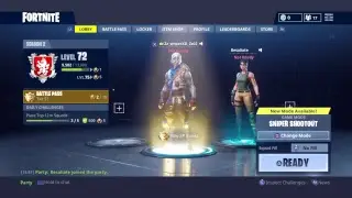 Fortnite  with a YOUTUBER resaliate Check Him Out