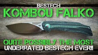 Bestech Kombou Falko - Full Review! One of the most underrated Bestech EDC knives ever!!