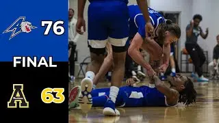 Highlights || Men's Basketball || UNC Asheville vs Appalachian State (Hickory Hoops Classic)