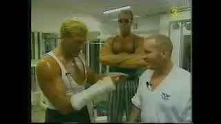 Frank Andersson h&aring;rdtr&auml;nar (januari 1995)