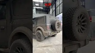 Thar Detailed Wash in Kolkata #labhgarage #carcare #automobile #ytshorts