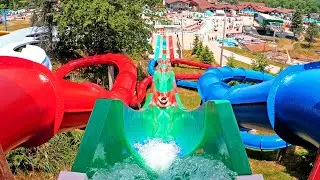 Triple Venom - All 3 Speed Slides at Camelbeach Water Park