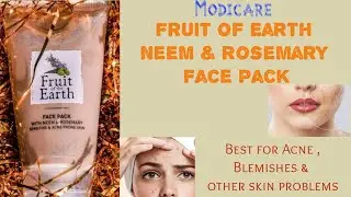Modicare Fruit of Earth Neem & Rosemary Face pack