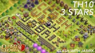 CLASH WITH JABRIX - 3 STARS ON TOWNHALL 10 - AMAZING WAR BY BANDUNG BAD BOYS