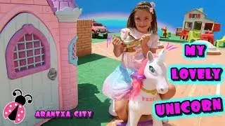 Unicornios en mi ciudad 🏡 Arantxa City 🌞 Los juguetes de Arantxa