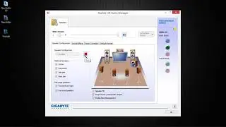 Realtek 7 1 3D Audio sound Manager Equalizer settings