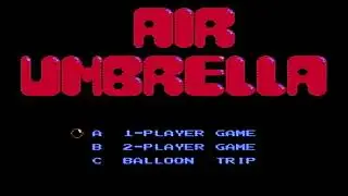 Air Umbrella | Ballon Fight NES game hack