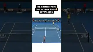 Outrageous Power! Serena&rsquo;s Return Game Was UNREAL 🚀🔥