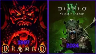 Diablo Games Evolution 1997-2024
