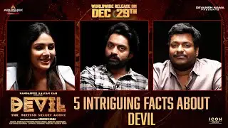 Five Intriguing Facts about Devil |  Nandamuri Kalyanram | Samyuktha Menon | Satya | Abhishek Nama