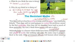 Class 9 English Unit-7, Ecology and Environment || The Resistant Moths-Explanation and Exercise