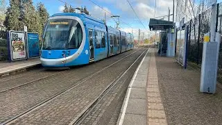 West Midlands Metro Friday 16th January 2026 Wednesbury Great Western 