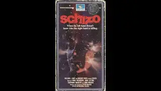 Opening to Schizo 1988 VHS