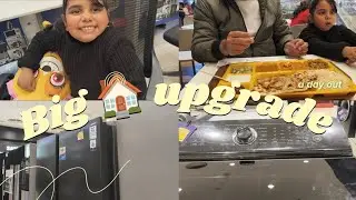 Big Home Upgrade Day 🏠 | New Washing Machine & Fridge | Mall to Home