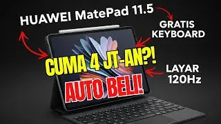 REVIEW JUJUR Huawei MatePad 11.5: Tablet 4 Jutaan TERBAIK Buat Kerja & Gaming?