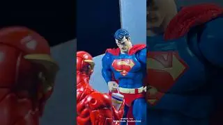 Superman Bullies The Flash STOPMOTION #theboys #superman #theflash #mafex