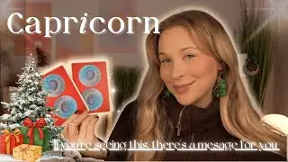 Capricorn ♑️ A Karmic Lesson Surfaces! Past Life Healing & Lasting Change 🕊️ | End of December 2025