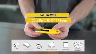 OLFA SK-7 Compact Safety Knife &ndash; Lightweight & Self-Retracting