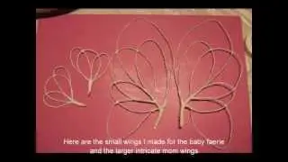 How to make silk faerie wings for Paverpol Sculptures
