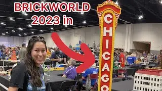 Come with me to BRICKWORLD Chicago in Schaumburg, IL