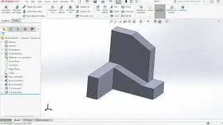 SolidWorks Beginner Exercise 28 in Tamil | CAD Modeling Tutorial