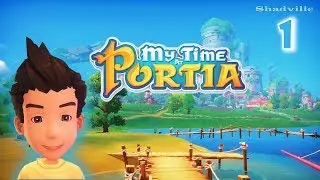 Моя жизнь в Портии ☀ My Time At Portia Прохождение игры #1