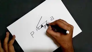 How to Draw Pizza From Word | Pizza Drawing Easy Step by Step
